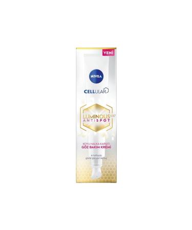 NIVEA Luminous630 Anti-Dark Circle Eye Care Super Cream 15 / Ml ..eye-care-15 - Buy Online on GoSupps.com