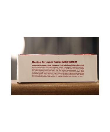 Recipe For Men : facial moisturizer