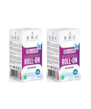 NRC Sweat and Odor Preventing Collagen Added Antiperspirant Roll-on 50 ml X2 Box