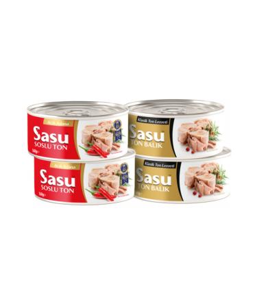 SASU SOSLUTON Classic Tuna 2x160g Spicy Tuna 2x160g