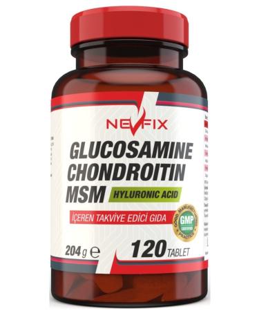 Nevfix Glucosamine Chondroitin Msm 120 Tablets - Buy Online on GoSupps.com