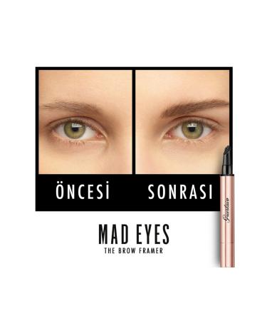 Guerlain GRL Pen Mad Eyes - Tinted Eyebrow Gel with Serum Formula that Naturally Adds Volume and Shapes Eyebrows - Buy Online on GoSupps.com