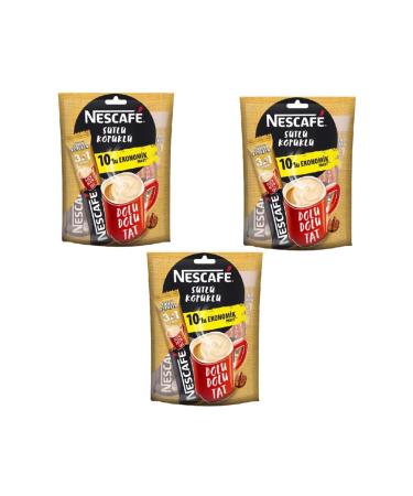 Nescafe 3 in 1 Milk Foam 10pcs X3