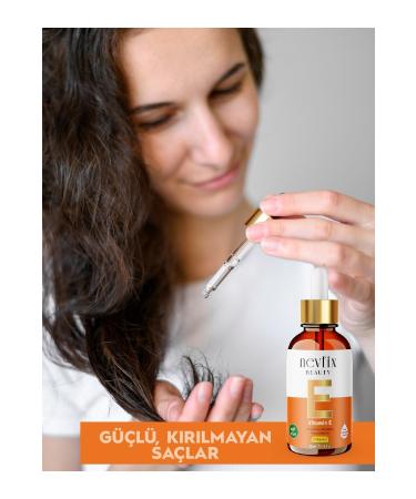 Nevfix Vitamin E 10 Ml Miraculous Hair Skin Eyebrow Eyelash Care Oil - Buy Online on GoSupps.com