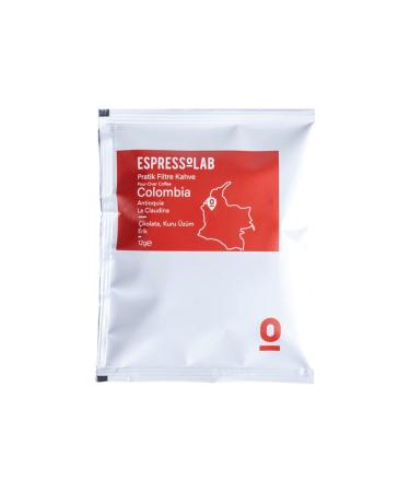 Espressolab Practical Filter Coffee - Colombia Antioquia La Claudina - 5 Pieces - Buy Online on GoSupps.com