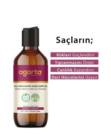 Agarta Natural Shampoo Anti Hair Loss Solution 400 ml - Buy Online on GoSupps.com