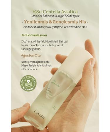 LUVUM Barrier Repair Supporting Centella Moisturizer Soothing Luvum Calming Repair Serum 80ML - Buy Online on GoSupps.com