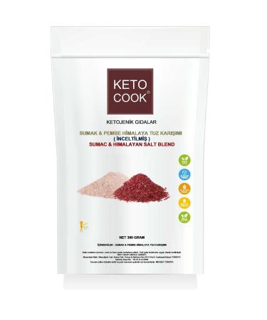 KetoCook Ketogenic Sumac & Pink Himalayan Salt Mix (Sumac & Pink Himalayan Salt Mix) 300 grams