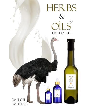 Herbs & Oils Emu Oil Emu Ostrich Oil 10 ml - Buy Online on GoSupps.com