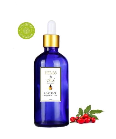 Herbs & Oils Rosehip Seed Oil ( Cold Press ) Rosehip Seed Oil 100 ml ( Cold Press )