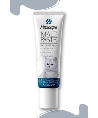 Petscape Cat Malt Paste 100g Anti-Hairball for Cats (Anti-Hairball Malt Paste) - Buy Online on GoSupps.com
