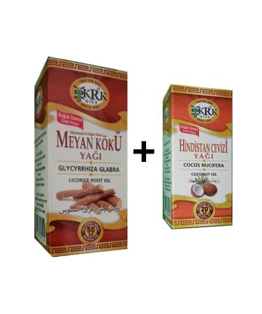 Krk Food Licorice Root Oil 50 ml Solid Coconut Oil 20 ml