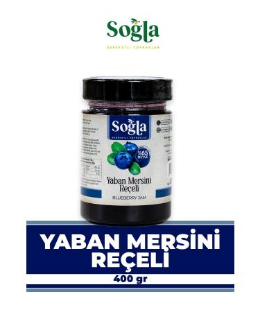 SO LA OLIVE BLUEBERRY JAM 400GR