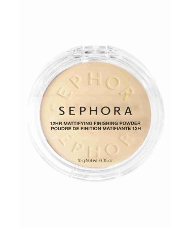 SEPHORA COLLECTION MATTING POWDER - 12 hours mattifying compact powder 01 Fair yellow (10 G)