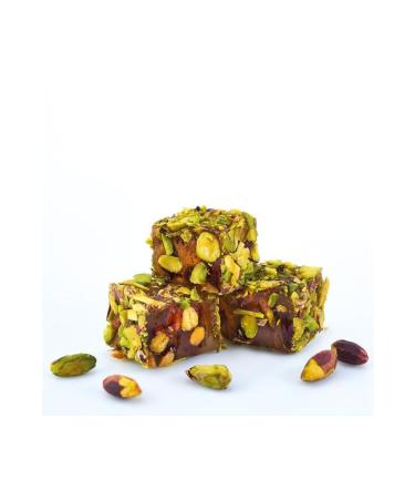 MEVLANA BAZAAR Filet Honey Pistachio Wick Turkish Delight 500 GR