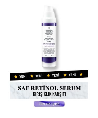 Kiehl's ANTI-WRINKLE DERMATOLOGIST SOLUTIONS DAILY SERUM WITH RETINOL 50ML PSSN3287
