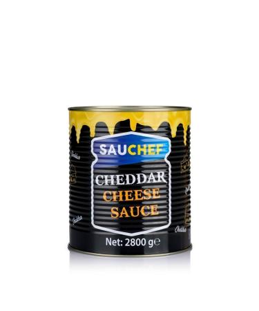 SAUCHEF Cheddar Sauce Tin 2800 Gr