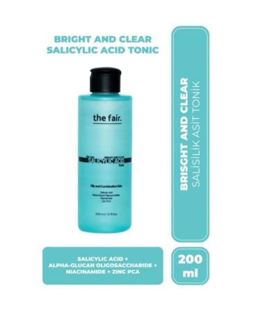 The Fair the fair. Oily Acne Prone Skin Salicylic Acid Toner 200 ml and Collagen Serum 30 ml - Buy Online on GoSupps.com
