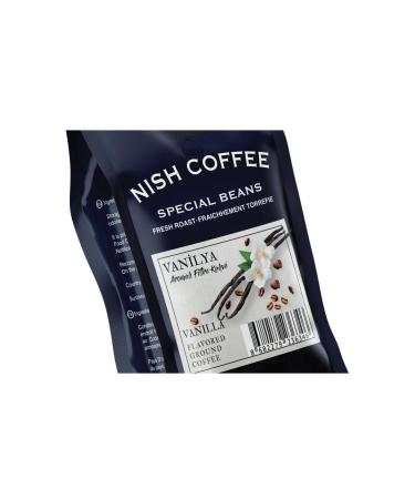 Nish Coffee Nish Vanilla Flavored Filter Coffee 250 Gr - Buy Online on GoSupps.com