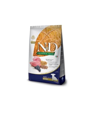N & D Nd Ancestral Grain Low Grain Lamb Blueberry Mini Puppy Small Breed Puppy Food 2.5kg
