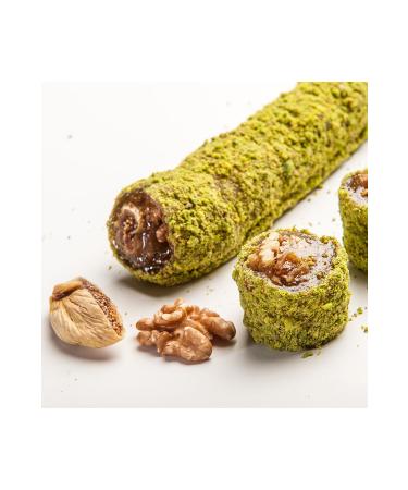MEVLANA BAZAAR Mevlana Pistachio Fig Wrapped Turkish Delight 1000gr