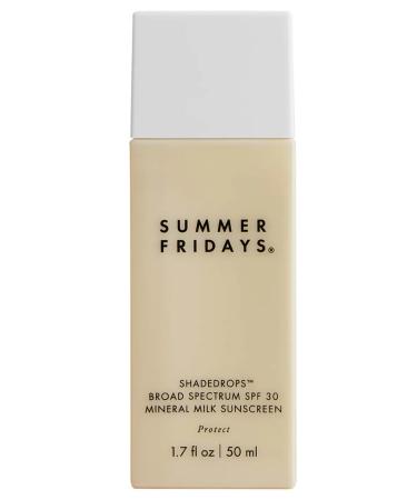SUMMER FRIDAYS ShadeDrops Mineral Milk Sunscreen SPF 30