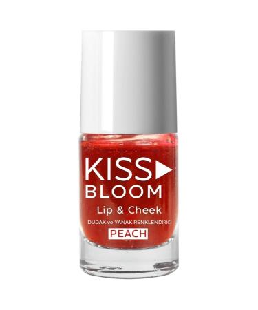 KISS & BLOOM Kiss&bloom Natural Looking Lip and Cheek Colorant Lip & Cheek Peach 11 Ml - Buy Online on GoSupps.com