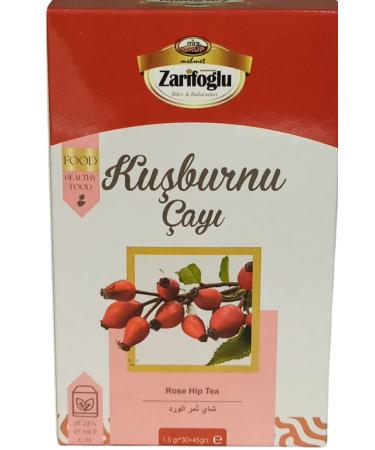 Zarifo lu Rosehip Tea Herb Plant Medicinal Plants 30 Pack Tea Bags Drinkable with Hot Water