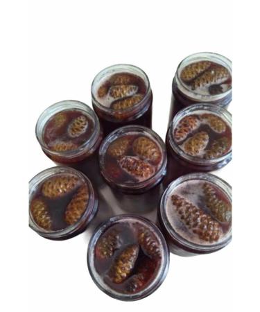 Natural Amasya Pine Cone Syrup Natural Additive-Free Homemade Ginger Apple Lemon Honey Brut 850 Gr - Buy Online on GoSupps.com