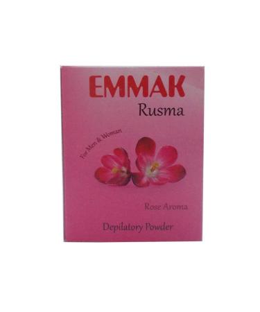 Hair Removal Powder Rose Flavored Hammam Herb Male Female Rusma 80 Gr X 2pcs
