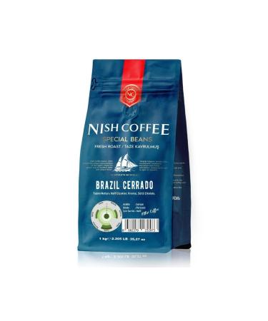 Nish Coffee Nish Filter Coffee Brazil Cerrado 1 Kg Ground