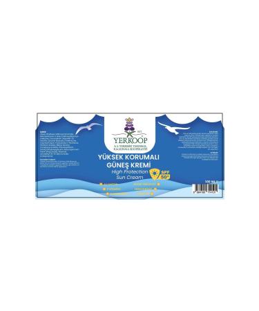 YERKES KKOOP Yer Koop High Protection Sun Cream spf50+ - Buy Online on GoSupps.com