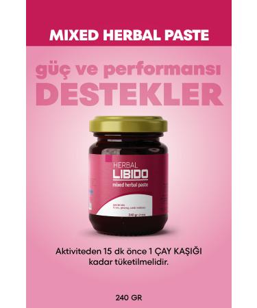 HERBAL LIBIDO Herbal Libido Herbal Natural Paste 240 grams11 - Buy Online on GoSupps.com