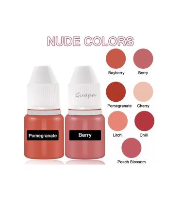 DFCOSMETICS Nude Lip Pigment 2ml Lip Contour Paint Permanent Makeup Paint