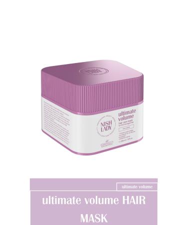 Nishlady Volumizing Hair Mask for Fine and Weak Hair 296 ML