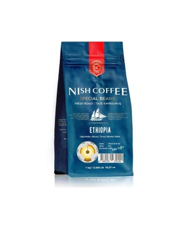 Nish Coffee Nish Filter Coffee Ethiopia 1 Kg Ground - Buy Online on GoSupps.com