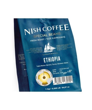Nish Coffee Nish Filter Coffee Ethiopia 1 Kg Ground - Buy Online on GoSupps.com