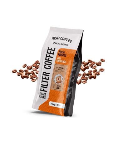 Nish Coffee Nish Filter Coffee Gourmet Series Ethiopia 1 Kg Ground - Buy Online on GoSupps.com