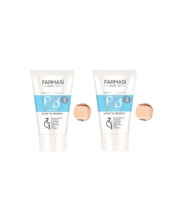Farmasi BB Cream Light to Medium 50 ml 2 Pieces