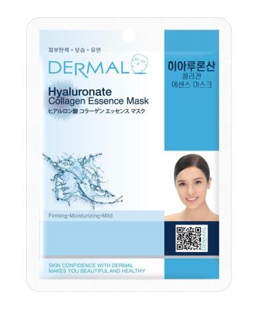 Dermal Firming Moisturizing Softening Hyaluronic Acid Collagen Mask 23 Gr
