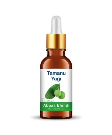 Abbas Efendi Tamanu Oil 20 ml (Glass Bottle and Measured Glass Stick)
