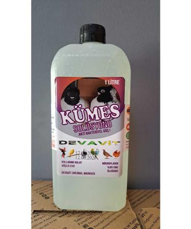 devavit Pigeon and Chicken Coop Solution 1 Liter