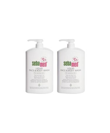 sommeow Sebamed Liquid Face and Body Cleansing Gel 1000 ml X 2 Pieces