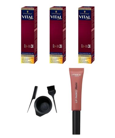 Vital Colors 9.11 Intense Ash Platinum X 3 Loreal Paris Infaillible Lip Paint Matte 201 Lipstick