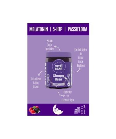 vita Sleepy Bear Sleep Regulator Min 60 Pieces - Buy Online on GoSupps.com