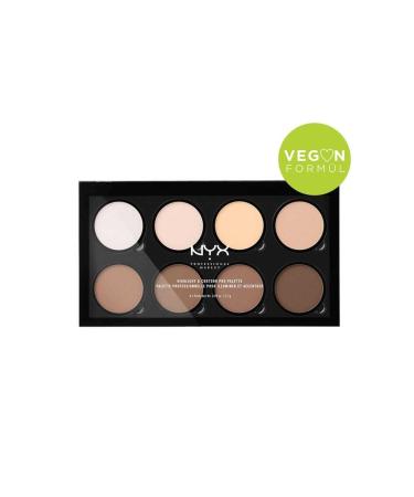 NYX Professional Makeup Highlighter & Contour Pro Palette - Buy Online on GoSupps.com