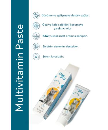 CATJOY Super 2 Pack Multivitamin Cat Malt Paste 100gr and B Plus Cat Hair Drops 50ml - Buy Online on GoSupps.com