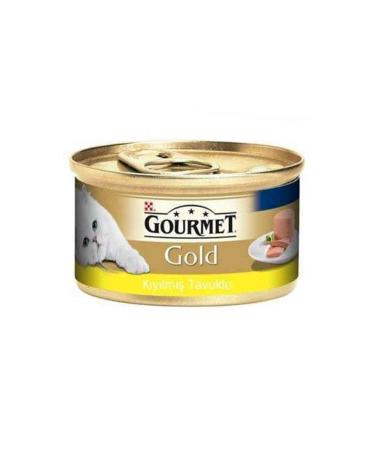 Gourmet Gourmet Gold Minced Chicken Canned Adult Cat Food 85 Gr x 24 Pieces