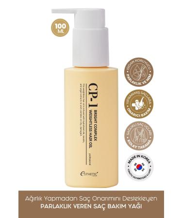 ESTHETIC HOUSE CP-1 Hair Care Oil Bright Complex 100ml Containing Amino Acids Supporting Hair Repair Without Adding Weight