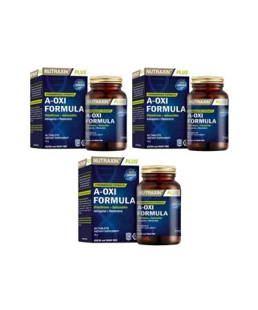 Nutraxin A-oxi Formula 60 Capsules X3 Pieces - Buy Online on GoSupps.com